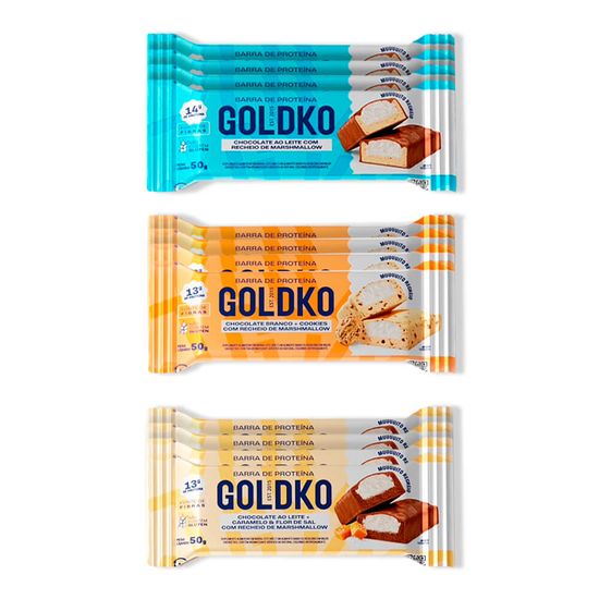 Kit Barras de Proteína - 12 Unidades