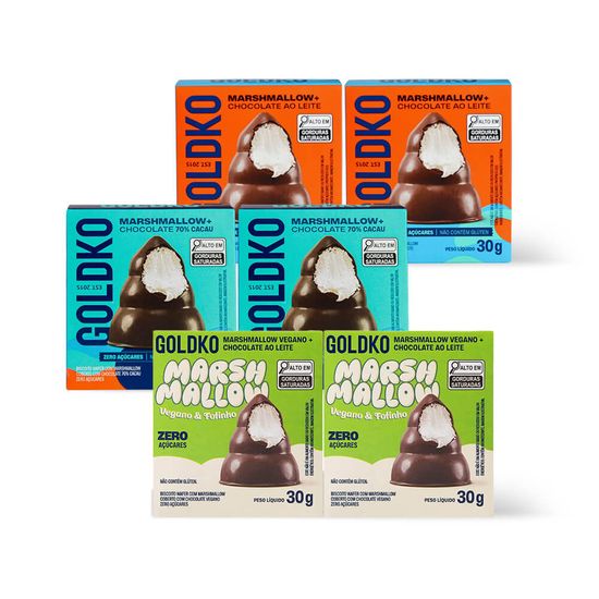 Kit musas zero adição de açúcares