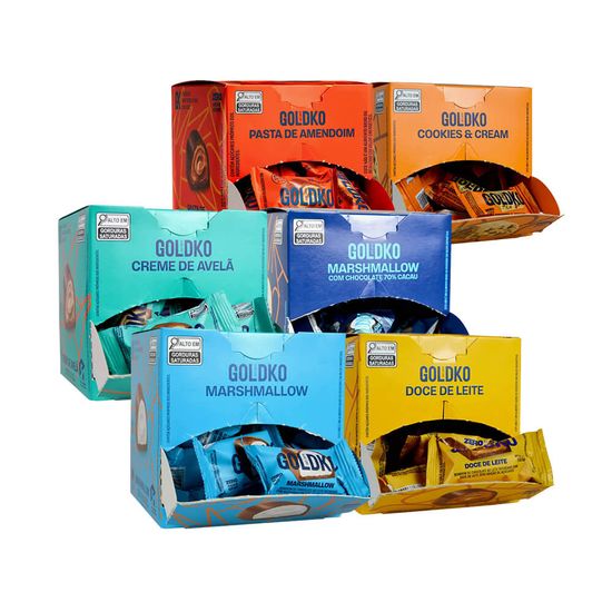 Kit Surreal de Bombons 6 Displays GoldKo