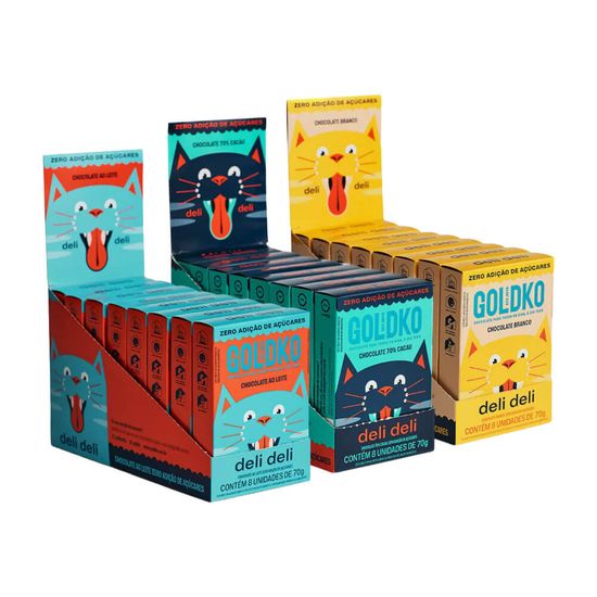 Kit Triplo Deli Deli GoldKo