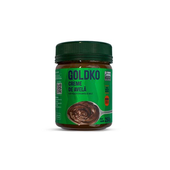 Pote Creme de Avelã zero adição de açúcares -250g
