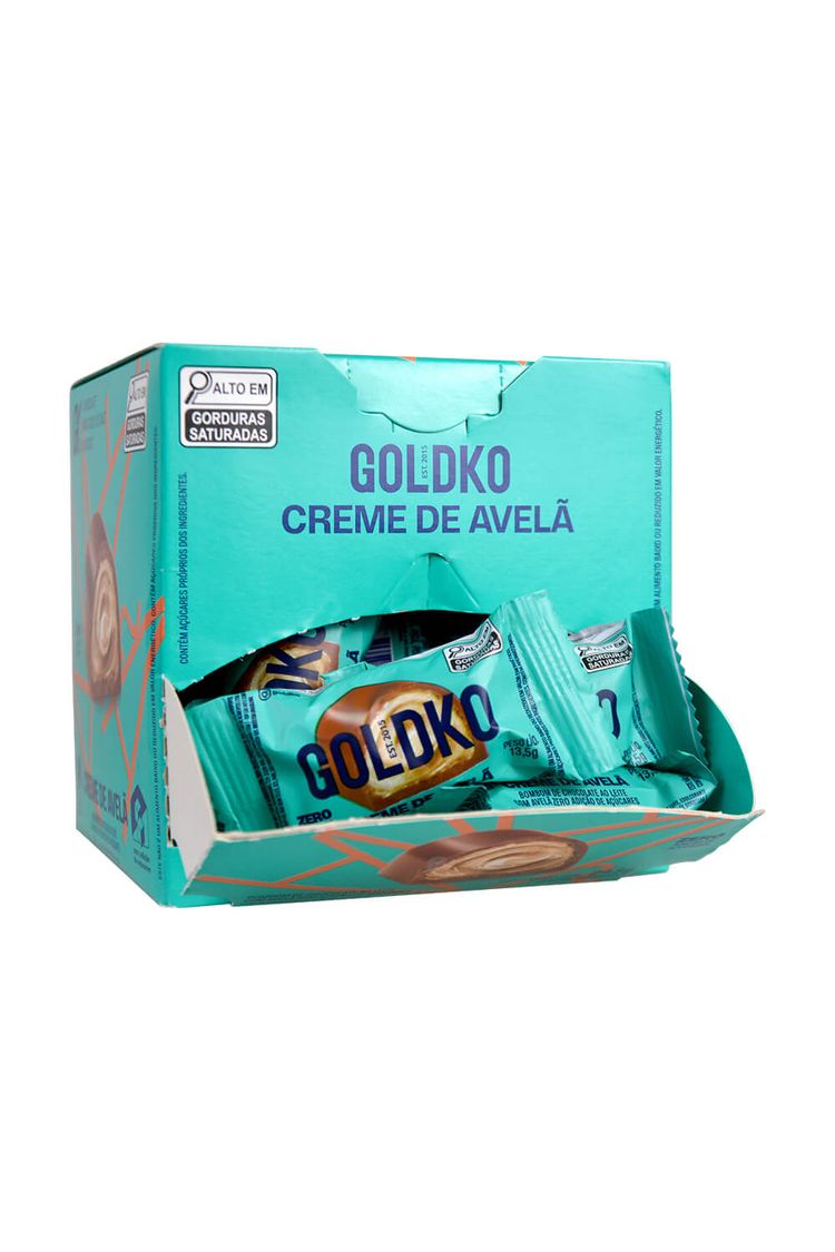 Caixa de Bombom | Creme de Avelã | GoldKo