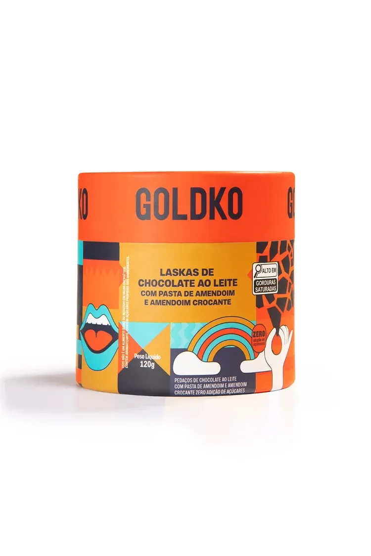 Chocolate com Pasta de Amendoim | Laskas | GoldKo