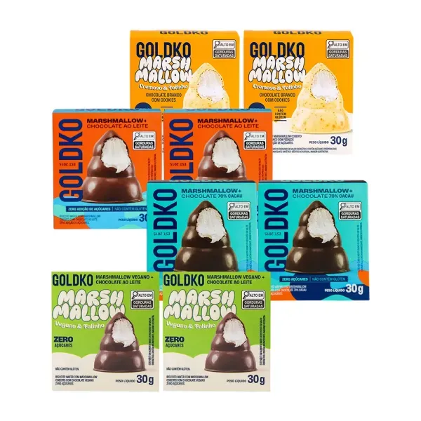 Kit musas zero adição de açúcares