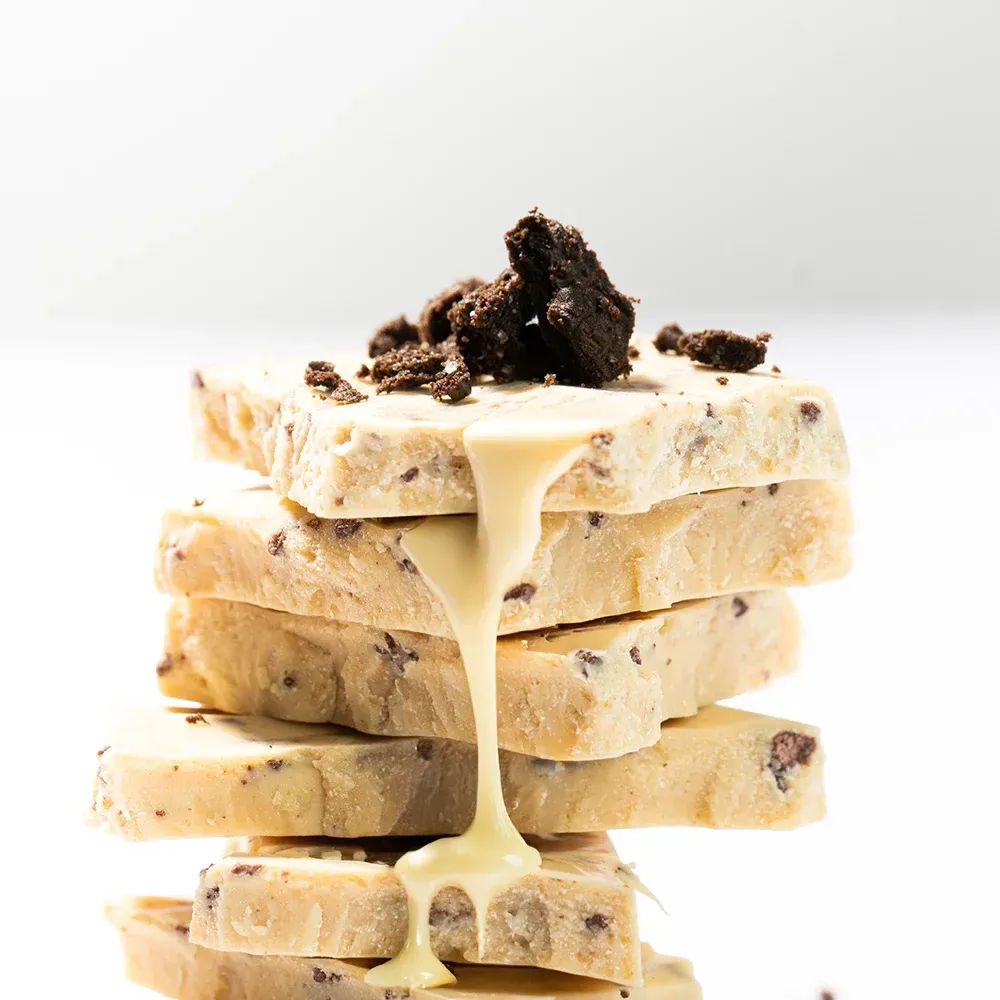 Barra Chocolate Branco com Cookies 20g Zero Açúcar | GoldKo