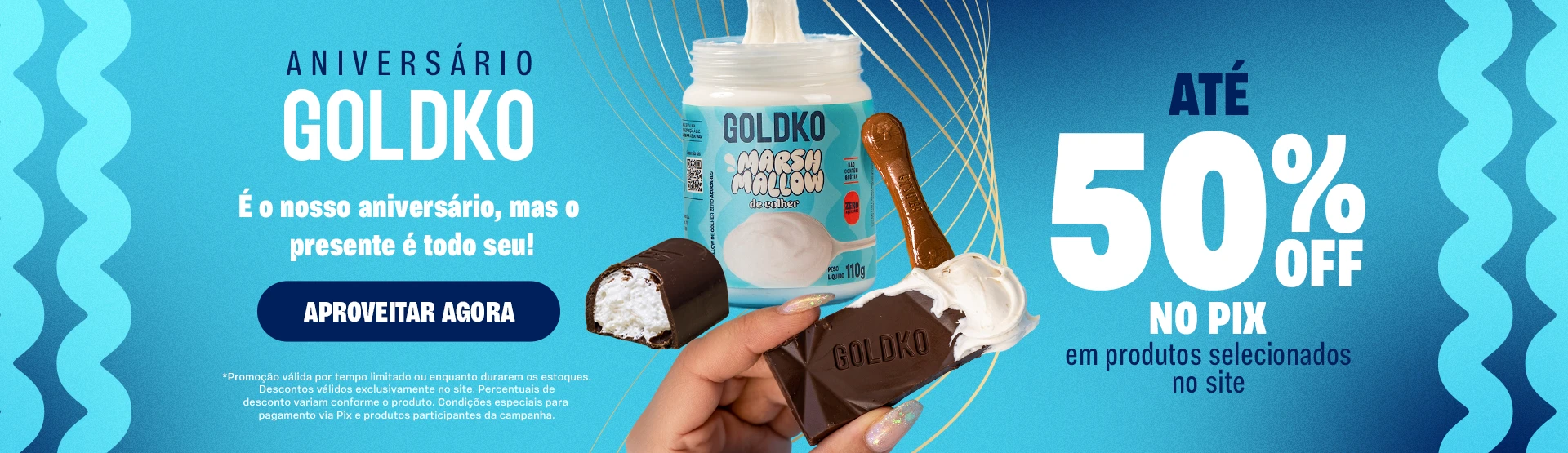 Banner promoção de aniversário