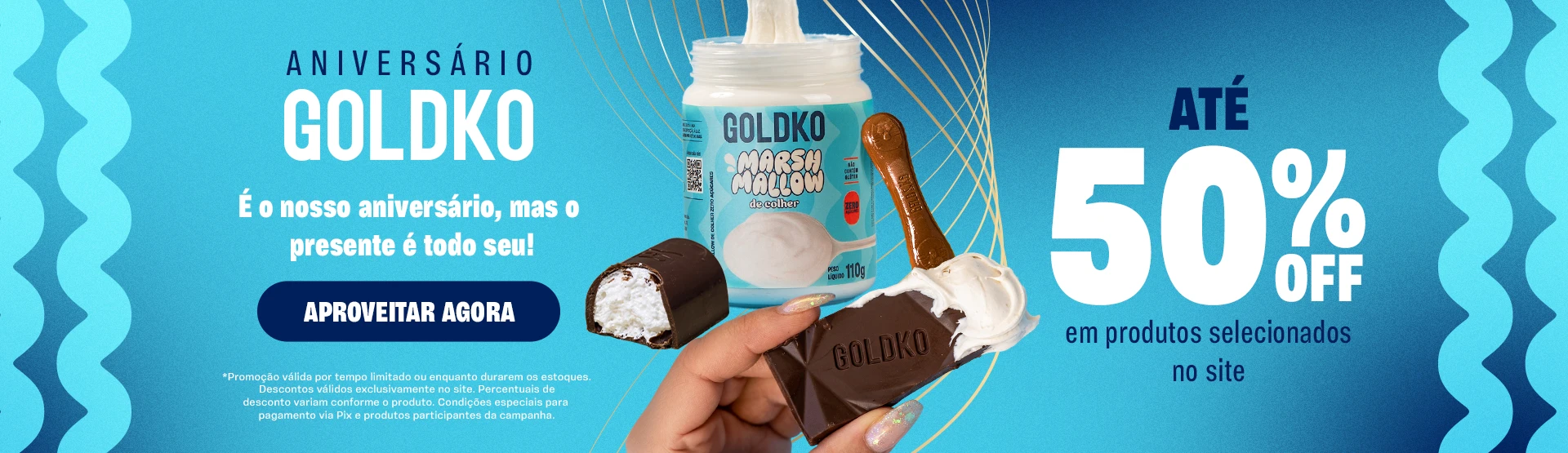 Banner promoção de aniversário